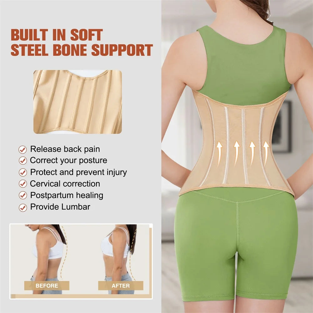 Bust&Waist360™ Steel Bone Shaper
